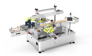 牛奶瓶雙面不干膠貼標機定制