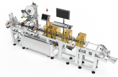 刮刮卡分頁不干膠貼標機